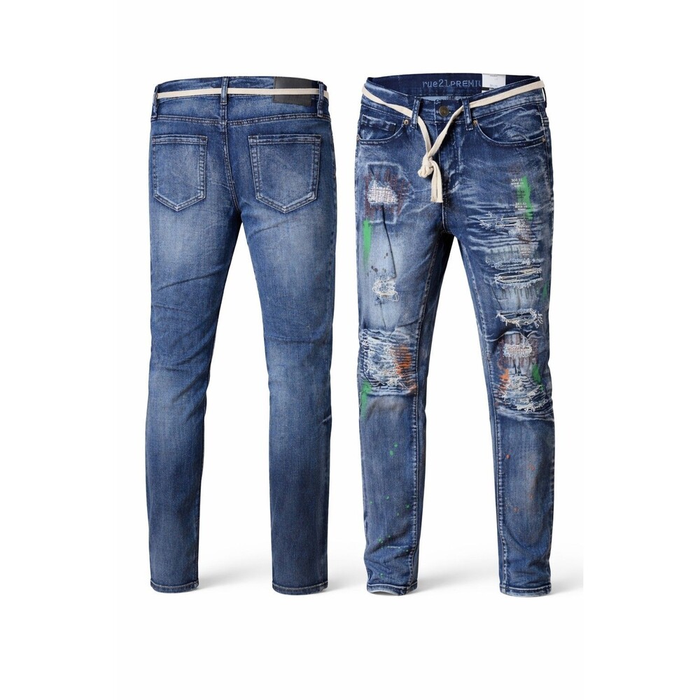 Rue21 Premium Men’s Supreme Flex Skinny Jeans 26x32 New With Tags